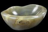 Polished Agate Bowl - Madagascar #117235-2